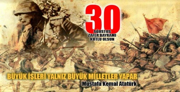 30 Ağustos Zafer Bayramımız Kutlu Olsun